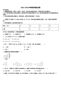 湖北省武汉青山区2021-2022学年中考数学五模试卷含解析