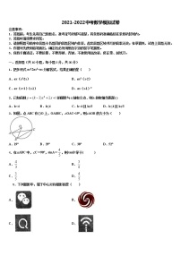 湖南省常德外国语校2021-2022学年中考数学模拟试题含解析