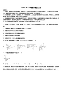 湖北省咸宁市市级名校2021-2022学年中考数学全真模拟试卷含解析