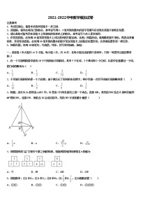 湖北省襄州区2022年中考数学对点突破模拟试卷含解析