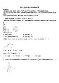 湖北省孝感市孝南区十校联谊2021-2022学年中考数学适应性模拟试题含解析