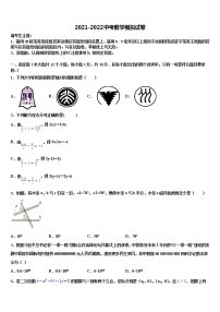 江苏省大丰市第四中学2021-2022学年十校联考最后数学试题含解析