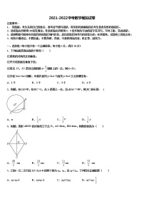 江苏省南京市南京民办育英第二外国语校2022年中考数学仿真试卷含解析