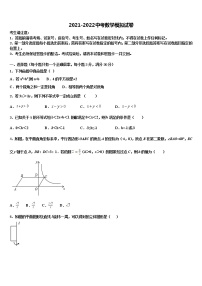 江苏省南京市联合体市级名校2022年十校联考最后数学试题含解析