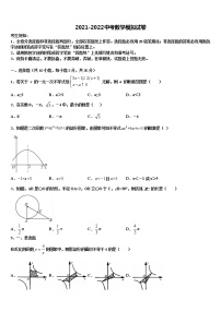 江苏省苏州市高新区实验初级中学2021-2022学年中考试题猜想数学试卷含解析