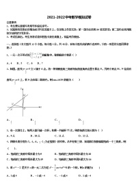 江苏省南京市东山外国语校2021-2022学年中考数学最后冲刺模拟试卷含解析