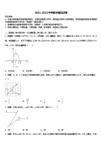 江苏无锡江阴市重点达标名校2021-2022学年中考适应性考试数学试题含解析