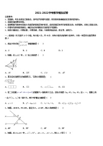 江苏省镇江市名校2022年中考数学考前最后一卷含解析