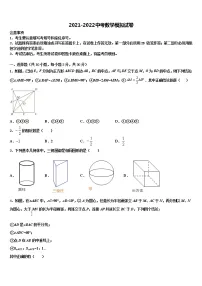 江西省吉安市吉水县2022年中考数学全真模拟试题含解析