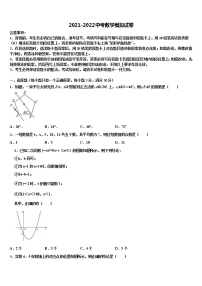 辽宁省大连市普兰店区2022年中考适应性考试数学试题含解析