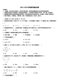 江西省吉水县达标名校2021-2022学年中考数学模拟试题含解析