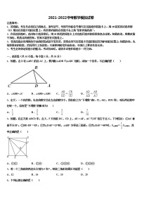 山东省青岛育才中学2022年中考数学押题试卷含解析