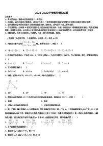 山东省滨州市无棣县重点名校2022年中考数学模拟精编试卷含解析