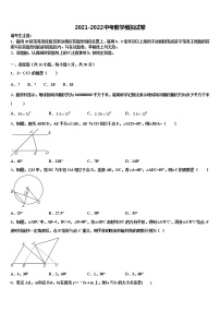 期海南省海口五中学2022年中考数学仿真试卷含解析