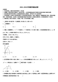 内蒙古翁牛特旗2021-2022学年中考数学押题试卷含解析