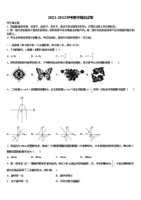 山东省临沂市莒南县2022年中考数学适应性模拟试题含解析