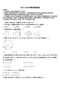 山东省枣庄市峄城区第二十八中学2022年中考数学最后冲刺浓缩精华卷含解析