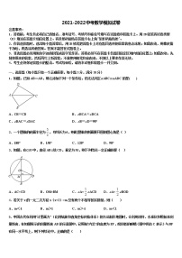 山东省济南市2021-2022学年中考数学最后一模试卷含解析