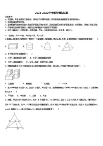 南昌市重点中学2021-2022学年中考数学全真模拟试题含解析