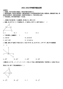 山西省（太原临汾地区）重点名校2021-2022学年中考考前最后一卷数学试卷含解析