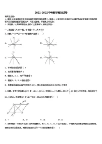 山西省洪洞县2022年中考数学模拟预测试卷含解析
