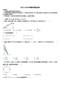 四川省眉山市市级名校2021-2022学年中考数学全真模拟试题含解析