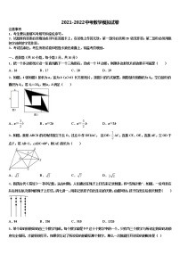 四川省达州市渠县重点中学2021-2022学年中考数学仿真试卷含解析