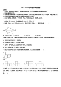 四川省遂宁市2022年中考数学全真模拟试题含解析