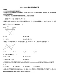 四川省南充市嘉陵区思源实验校2021-2022学年十校联考最后数学试题含解析