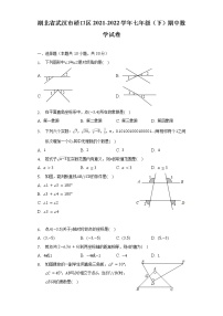 湖北省武汉市硚口区2021-2022学年七年级（下）期中数学试卷（含解析）