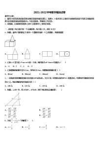 浙江省外国语实验学校2021-2022学年中考适应性考试数学试题含解析