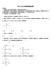 浙江省台州黄岩区六校联考2021-2022学年中考数学对点突破模拟试卷含解析