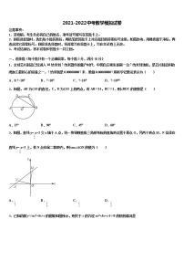 浙江省温州市民办2022年中考冲刺卷数学试题含解析