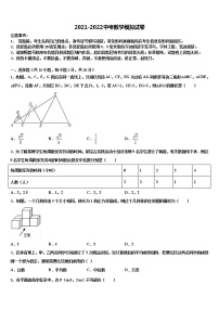 浙江省嘉兴市重点中学2022年中考数学模试卷含解析