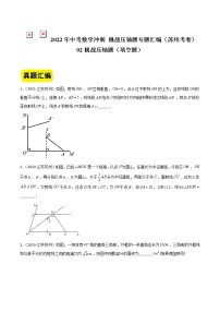 2022年中考数学冲刺+挑战压轴题专题汇编02  填空题