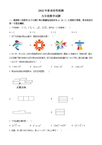 2022年山东省烟台莱州市中考一模数学试题(word版含答案)