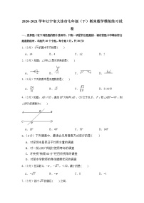 2021学年辽宁省大连市七年级（下）期末数学模拟练习试卷