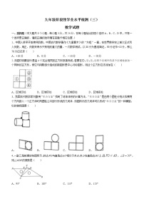 2022年山东省菏泽市中考第三次模拟考试数学试题(word版无答案)