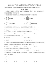 2020~2021学年山西省七年级下第八次大联考（期末）数学试卷及答案