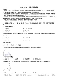 2021-2022学年大连市三十五中学中考数学全真模拟试卷含解析