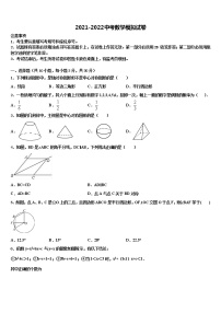 【首发】河北省衡水市枣强县2021-2022学年中考数学模拟试题含解析