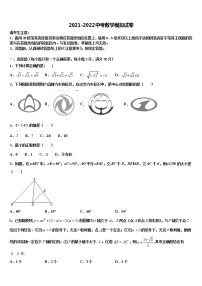 2021-2022学年安徽省亳州一中学南校国际部重点名校中考数学全真模拟试卷含解析