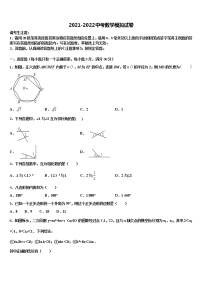 2021-2022学年安徽省宿州市埇桥集团中考数学对点突破模拟试卷含解析