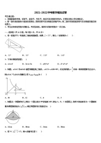 2021-2022学年广东省肇庆市达标名校中考数学猜题卷含解析