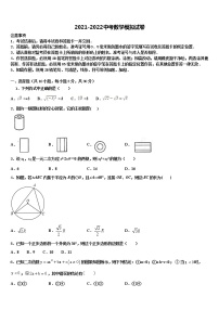 2021-2022学年广东省云浮达标名校中考数学最后冲刺模拟试卷含解析