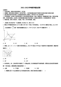 2021-2022学年河北省石家庄市高邑县重点名校中考五模数学试题含解析