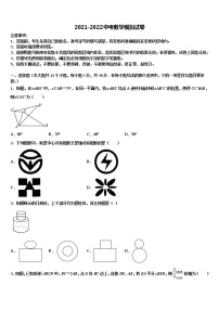 2021-2022学年海南省华东师大二附中中考数学全真模拟试卷含解析