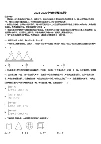 2021-2022学年河北省廊坊市名校中考数学适应性模拟试题含解析