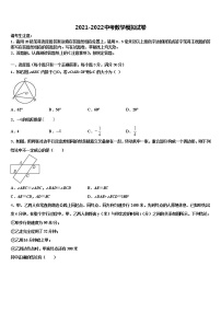 2021-2022学年合肥市45中中考数学全真模拟试卷含解析