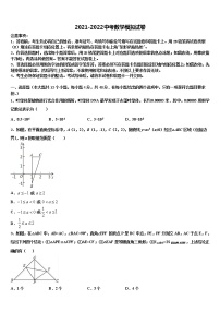 2021-2022学年黑龙江省大庆市林甸县重点达标名校中考数学全真模拟试题含解析